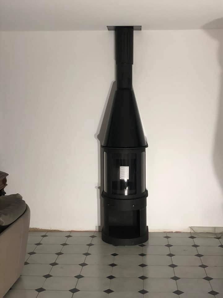 Poêle noir