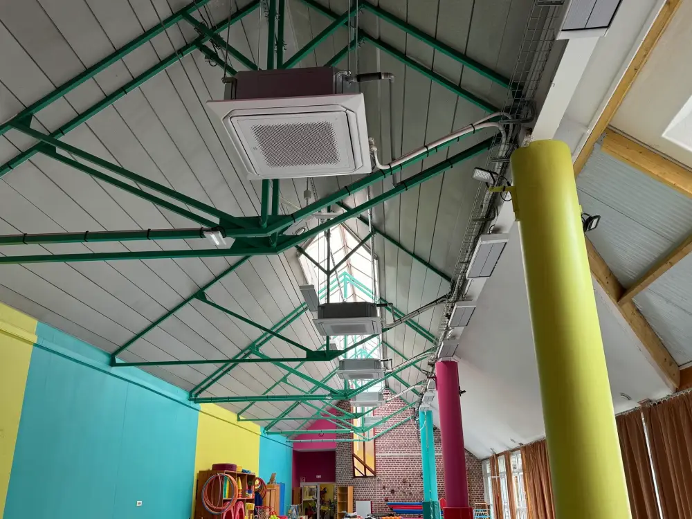 Mise en place climatisation réversible Ecole Maternelle Onnaing 59264
