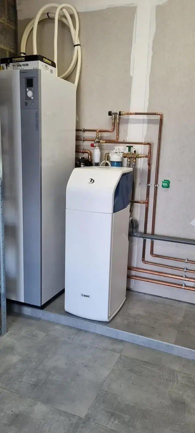 Installation PAC + Adoucisseur d'Eau BWT